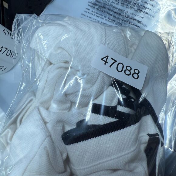 Nike Polo Shirt Men XL White Button Up Collared Short Sleeve Cotton Nike Team - Picture 7 of 7